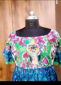 Frida Kahlo Inspired Maxi Dress