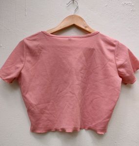 Pink Crop Top #STUDIO