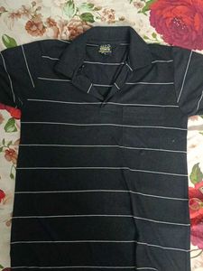 Men's Striped Polo T-Shirt