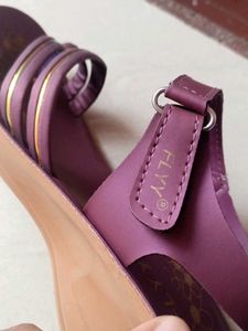 FLYING Pink Floral Sandals