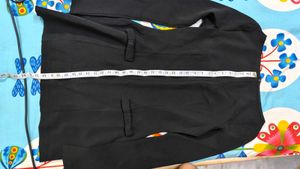savana Elegant Black Mini Dress