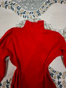 Red Turtleneck Sweater