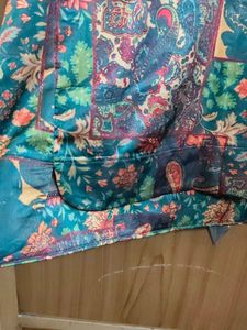 Floral Patchwork Print Top