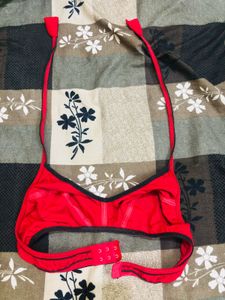 Red bra for women