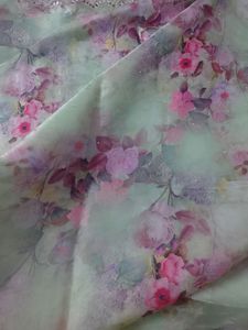 Designer Piece Saree With Original Mirror Work