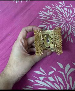 Exquisite CZ &amp; Ruby Bangle Bracelet
