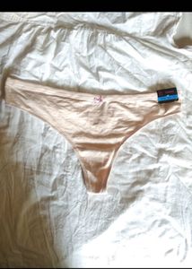 Cute Pink Thong with Bow