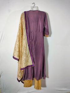 Mauve Casual Kurta (Women's)