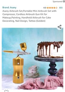 Air Brush For Cake,Nails, Mekup ect Plz Read Prope