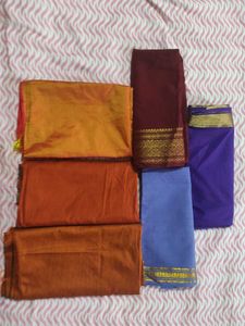 Beautiful Fabric/blouse pieces - Set of 6
