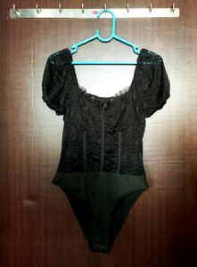 Black Lace Bodysuit
