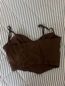 Brown Corset Top