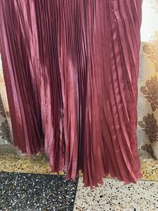 Pleated Midi Skirt