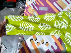 Designer Leaf Print Kurta set