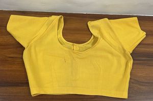 Yellow Cotton Blouse