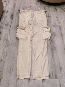 Y2K Beige Cargo Pants