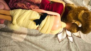 two leo Vintage Barbie Dolls