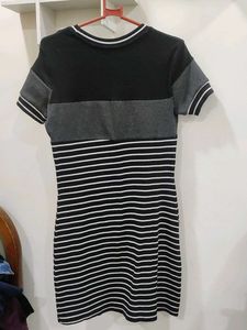 Stripes Wool Dress