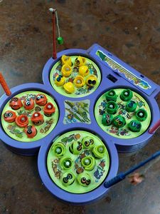 Vintage Magnetic Fishing Game
