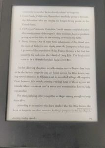 Amazon Kindle E-Reader – Adjustable Brightness