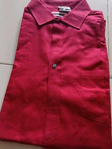 Van Heusen Men's Red Shirt