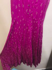 2 kurtas , purple and light green
