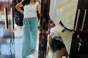 cute top white