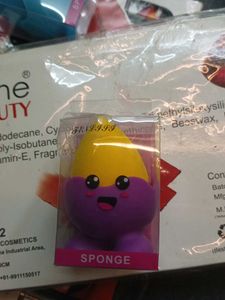 Cute Blue Makeup Sponge