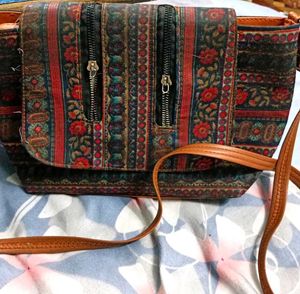 Floral Crossbody Bag