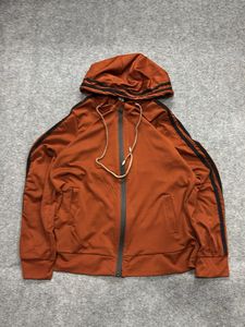 Men's Rusty Orange Track Jacket