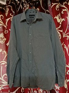 Men's Grey Long Sleeve Shirt