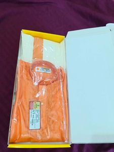 Elegant Orange Kurta Set for upto 2 years baby boy