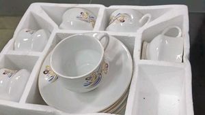 Vintage New With Tags TEA & COFFEE CUP SAUCER ☕