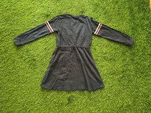 Girls' Long Sleeve 'Believe In Yourself' Dress