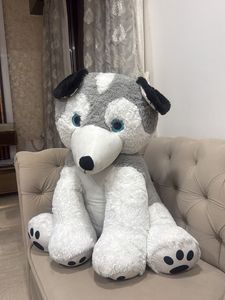 Giant Husky Plush Toy