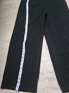 y2k Striped Wide-Leg Trousers
