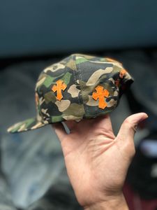 Camo chrome hearts cap