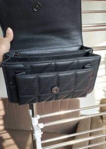 Black sling bag.