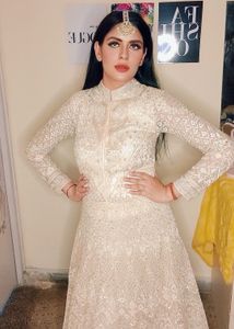 Designer Adi’s Ivory floor Length Anarkali Gown