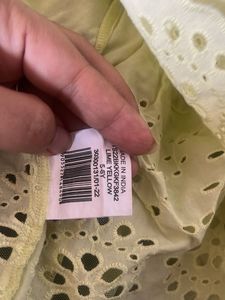 Beautiful Yellow Embroidered Skirt