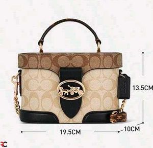 COACH**GEORGIE CROSSBODY SLING BAG WD BOX