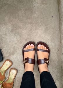 Zara buckled Sandals