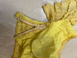 Designer Crop Top &amp; Skirt Set
