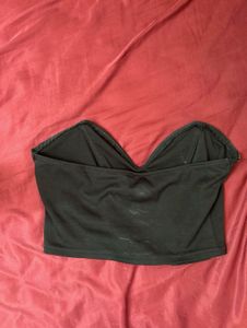 Sparkly Black Corset Top