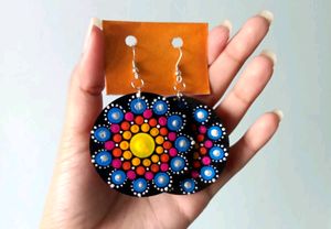 Pattern &amp; Mandala ART Earings