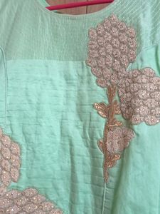 Gown Party Wear Floor Length Hand Work