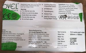 Baby Wipes Packet Of Baibo 3 Combo