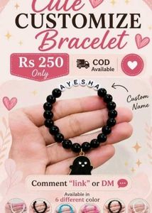 Customizable Name Bracelet