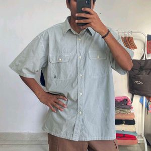 Oversized Check Shirt Uniqlo