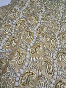 Elegant Gold Embroidered Kurta Set